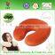 Memory foam massager neck pillow with roller