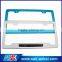 Aluminum license plate frame tag snap fit frame for auto-car-truck