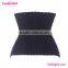 Black 7 Steel Boned Support Latex Corset Women Waist Trainer