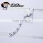 Hanging slatwall clothing hooks shop hooks with ball metal hanging brackets