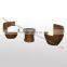 Classics Rattan Vase Set/3 Pcs Outdoor Furniture/cheap Furniture