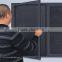 whiteboard cabinet cork board with window showcase for school and office