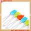Custom LOGO Crystal Handle Heat-resistant Barbecue Bake Silicone Basting Brush