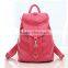 Wholesale Fashion Promotional Custom Women High School Leather Outdoor Bag Backpack