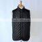 Top selling OEM black men quilted vest