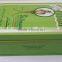 Promotional green P&G soap tinplate box