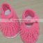 free knitting pattern baby shoes fashionable pink baby girl shoes hand made knitting infant shoes