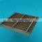Baffle acoustic decorative aluminum blade ceiling