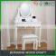 Black Bedroom Mirrored Dressing Table Sets
