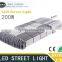 Factory direct sale 200 watt led street light integrated solar 200w led street light