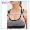 86% nylon 14% spandex OEM supply womens gym wear ladies active bra