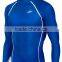 88% polyester 12% spandex moisture wicking mens long sleeve compression t shirt