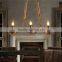 Hot Selling Hemp Ropes Pendant Lamps 240V E27 Led Light Exhibition Lamp