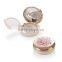 Hot sale luxury elegant round empty bb cc cushion powder case / packaging / container with mirror