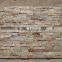 CE Passed Shinning Natural Split Rusty Quartzite Stacked Stone Culture Stone