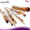 12pcs Naked make up brushes professional manufacturers china