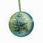 sphere shape decoration of Chrismas tree tin decorations