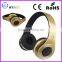 Noise Cancelling Microphone Wireless Headphone With Led Light