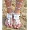 New design Beach Wedding Crochet Barefoot Sandals Anklet Foot Jewelry Bracelet