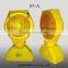 Visual Range Solar LED Street Traffic Cone Lamp