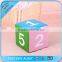 Casual cube modern footstool ottoman