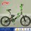 2015 fashion design custom pattern color spoke 20 inch freestyle bike stunt bicycle