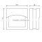 Item 1012 Square Aluminum Housing GS Approved Ceiling Led Light