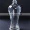 china new arrival OEM logo fancy glass liquor bottle factory