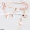Fashion Cheap Crystal Key Brooch Women Wedding Brooch