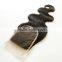 Large stock cheap human hair closure with baby hair remy indian hair