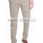 2015 New style 100% cotton beige men latest design cotton pants