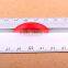 8''/12" Aluminum Ruler with red Finger Grip,aluminum level ruler with handle