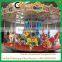 Amusement park electric fiberglass carousel horses for sale