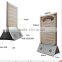china top ten selling products 4-USB Port Universal portable charger 12000 mah, stand power bank with menu