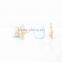 South Korea New Double Side Star Earring Stud Fluorescent Lighting Earring Ear Jewelry For Girls