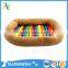 soft colorful dog cushion bed comfortable dog pad bed canvas plush dog cushion