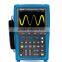 Isolated Input 2 Channels new Digital USB storage 100mhz hand oscilloscope for lab