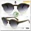 Hot Sale! New Round Fashion Style Handmade Wooden Sunglasses CE FDA UV400 TAC Polarized