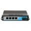 4+1 fiber port gigabit poe switch 48v