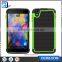 New! Armor Hybrid 3 in 1 Football Texture Rugged TPU Silicone PC Back Cover For Alcatel OneTouch Idol 4 Phone Case Paypal Accept