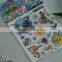 custom clear glitter epoxy stickers for children gifts