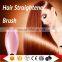 new arrival hair straightening flat iron comb fast hair straightener brush