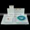 customized size acrylic block acrylic counter top jewelry display