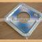 8 1/2" x 8 1/2" 8 Pack Square Disposable Aluminum Foil Burner Liner Covers