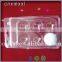 6 unit clear golf ball packaging
