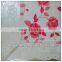 Red Flowers Tablecloth & Tablecloth Rolls