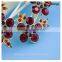 vintage china cheap latest fashion wedding wholesale crystal poppy pin rhinestone brooch