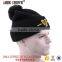embroidery slouch custom knitted cuff beanie bulk