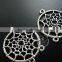 28*33mm antiqued silver Indian dream catcher net spider meb DIY pendant charm supplies findings 1820277