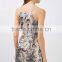 2016 latest design one pieces dress Chrismas gift Snake skin Pattern girls sexy night dress photos